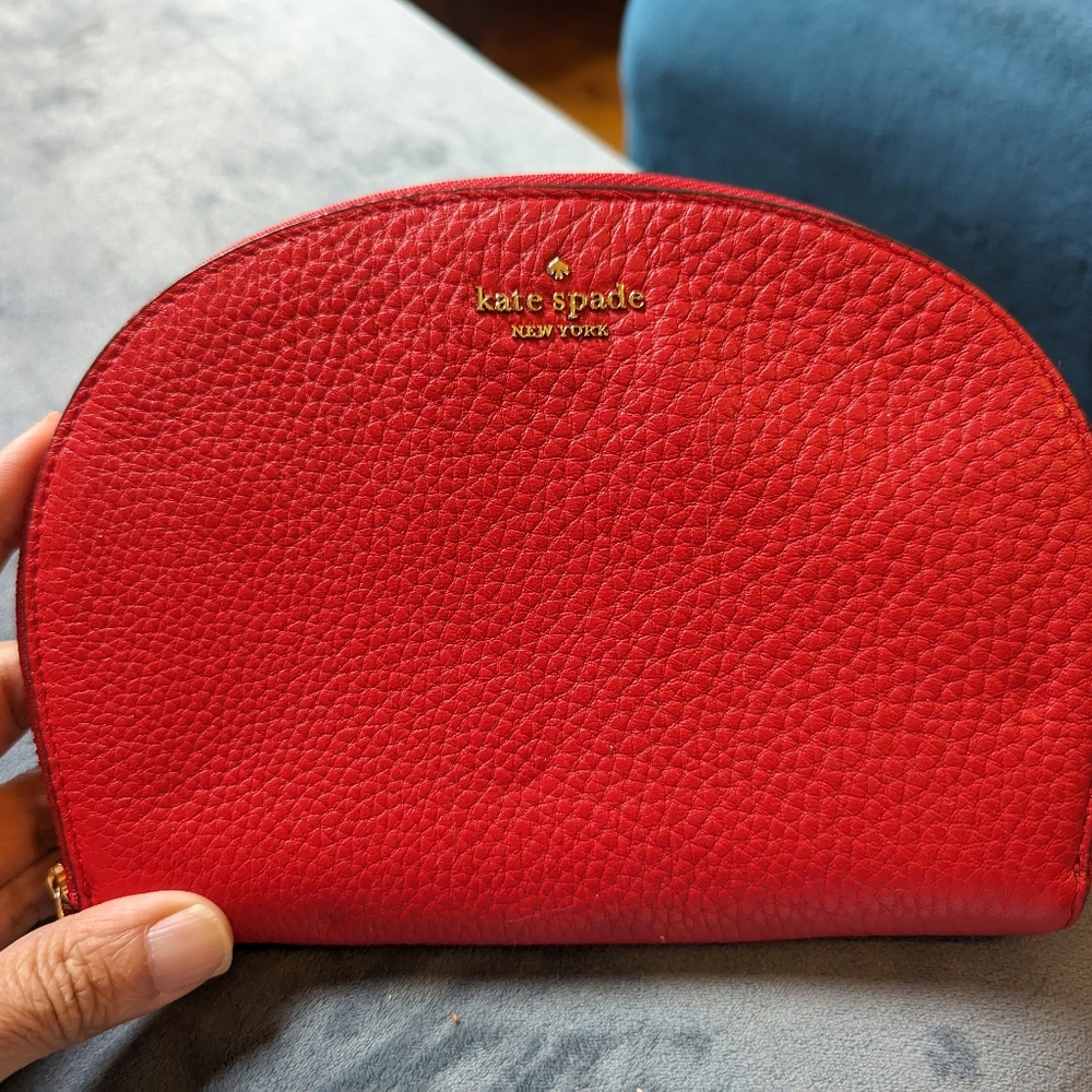 Kate Spade dome makeup bag/wallet wristlet